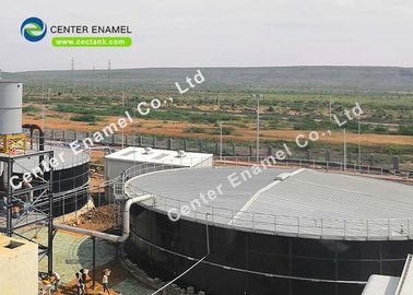 Réservoir de stockage de biogaz en acier boulonné résistant à la corrosion