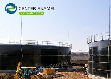 Réservoirs de biogaz de fermes d'acier boulonné comme digesteurs anaérobies pour le projet de biomasse