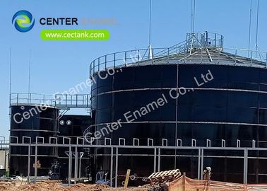 Réservoirs de stockage de liquide en acier inoxydable pour usines de traitement des eaux usées industrielles