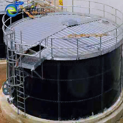 20m3 20000m3 réservoir de stockage de biogaz en acier boulonné double revêtement