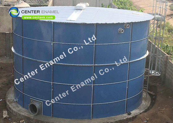réservoirs de stockage d'eau en verre pour le traitement du lixiviation