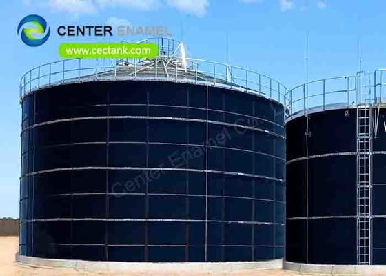 Cuves de stockage anaérobies de digesteur du projet GFS d'usine de biogaz de flexibilité