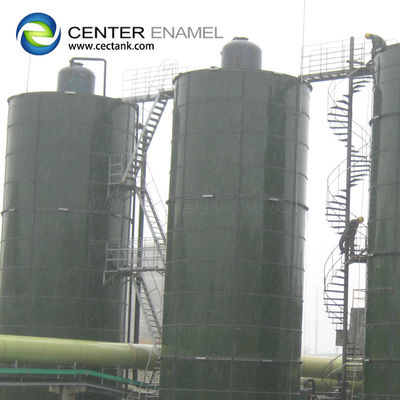 20000m3 réservoirs de stockage de liquide en acier revêtu de verre pour usine de bière