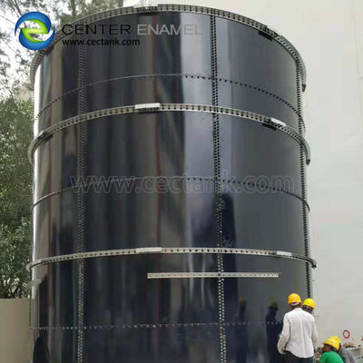 Réservoir de stockage de l'eau de pluie en acier revêtu de verre pour le stockage de l'eau