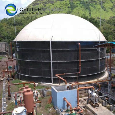 Toits à double membrane réservoir de stockage de biogaz liquide imperméable