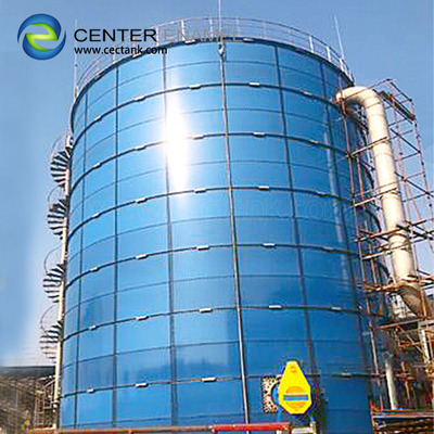 BSCI réservoirs en acier boulonné pour usine de traitement des eaux usées chimiques