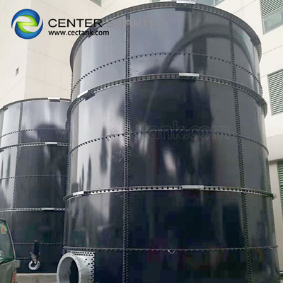 Réservoir de digestion anaérobie de 500KN/mm pour projet de biogaz de élevage porcin