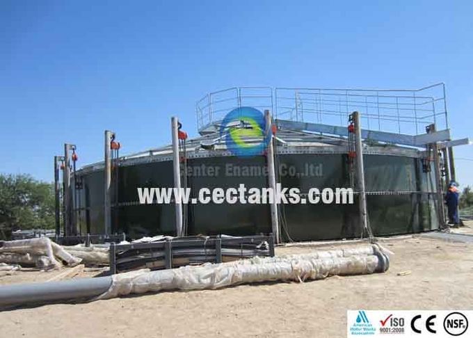 CEC usine de traitement des eaux usées réservoirs en verre fusionné à l'acier pour le stockage de l'eau potable 0