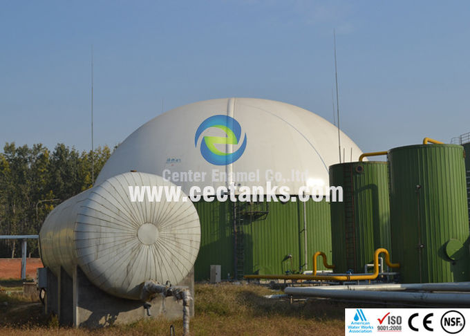 ISO 9001:2008 Réservoirs en acier fondu en verre pour le stockage de l'eau potable et du stockage des eaux usées 0