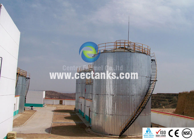 Silos de stockage de grains en acier à double revêtement / 100000 / 100k gallons réservoir GFTS 0