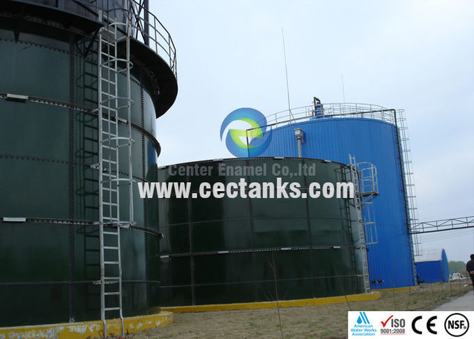 1, 000 litres réservoirs de stockage à boulons vitreux anti-corrosion pour le système de traitement du lixiviation 0