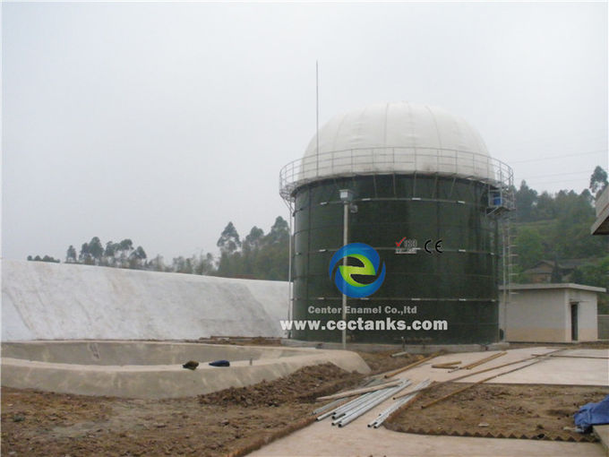 Réservoir de stockage de biogaz en acier recouvert de verre préfabriqué avec 2,000,000 gallons ART 310 0