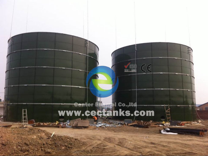 réservoirs de stockage de liquéfaction organique / non organique, réservoirs en acier boulonné résistant aux produits chimiques 0
