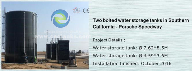 Réservoirs industriels d' eau pour le stockage de l' eau potable et non potable, des eaux usées et des eaux de ruissellement 0