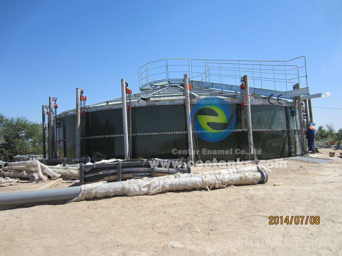 Réservoirs de stockage d'eau en béton ou en verre pour le traitement communautaire des eaux 1