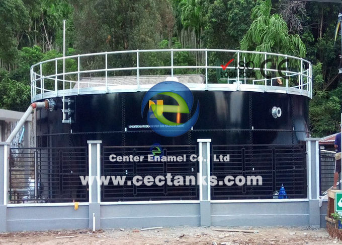 Réservoirs de stockage à boulons enduits d'émail pour les usines de traitement des eaux usées Constructions et électro-mécanique 0