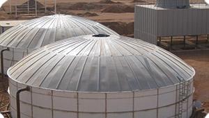 Un réservoir en acier fondu en verre pour un projet de stockage d'eau en Australie 3