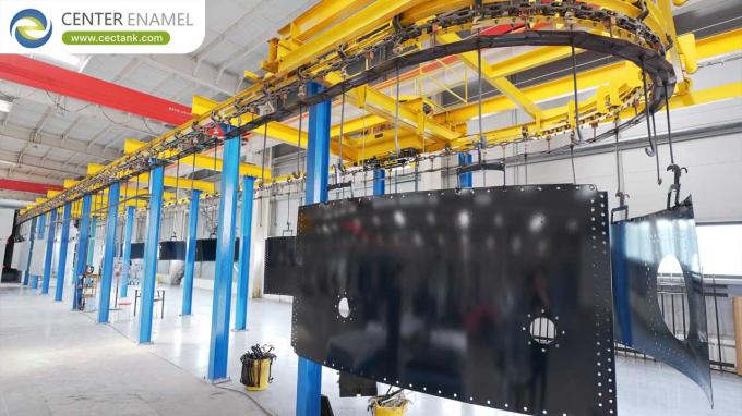 Inauguration de la nouvelle base de fabrication du Centre d'émail, ce qui amènera les équipements environnementaux haut de gamme à de nouveaux sommets 3