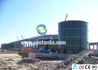 Fabrication d'usine réservoir septique à biogaz en acier boulonné de Min.50m3 à Max. 10.000m3