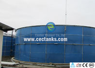 Réservoir d'eau en acier de 10000 / 10K gallons / réservoir de stockage d'eau vitrée pour les installations de biogaz
