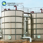 Réservoir d'eau en acier inoxydable cylindrique en acier pour projets d'irrigation agricole