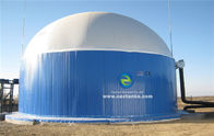 Installations de traitement des eaux usées Traitement anaérobie des déchets avec du verre fusionné à l'acier Émail réservoirs boulonnés Silo conteneur