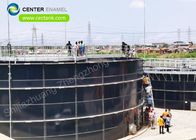Réservoir de digestion anaérobie en acier boulonné pour la gestion des déchets organiques