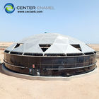 Versatilité Capacité de portée claire Domes géodésiques en aluminium 20m3 Double revêtement