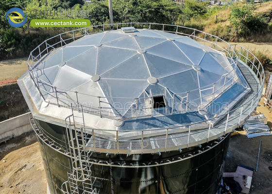 Amélioration des systèmes d'eau municipaux avec des toits en aluminium en émail central