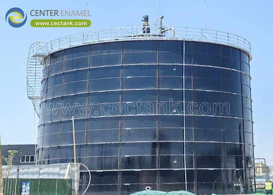 Silos de stockage de grains à gros volumes revêtus d'émail: la solution ultime pour le stockage agricole