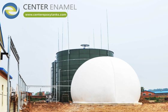 Des détenteurs de gaz à double membrane innovants pour un stockage efficace et durable du biogaz