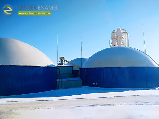 Des toits à double membrane rentables pour des projets de digesteurs anaérobies durables