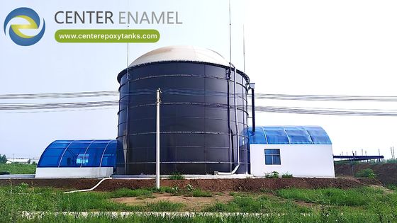 Comment les toits à membrane simple flexibles améliorent la production de biogaz dans des réservoirs en acier boulonné fiables