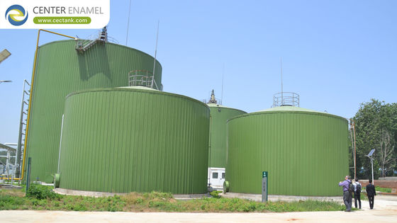 Les réservoirs de stockage de biogaz en acier boulonné répondant aux normes AWWA D103-09: une solution fiable pour le stockage de biogaz
