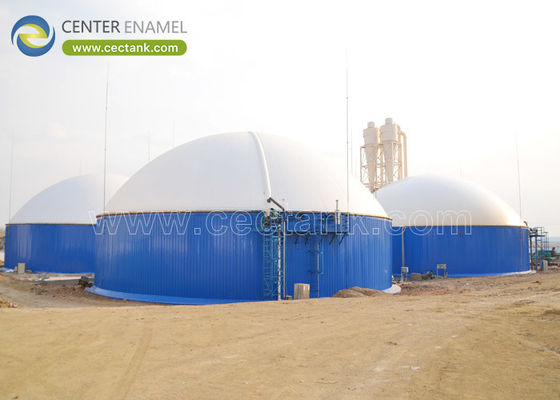 Centre de l'émail des solutions de réservoirs de bioénergie revêtement à deux couches installation facile