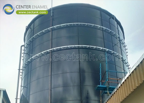 Les réservoirs de stockage des eaux usées en verre fusionné avec de l'acier offrent la meilleure qualité pour les usines de traitement des eaux usées (WWTP)