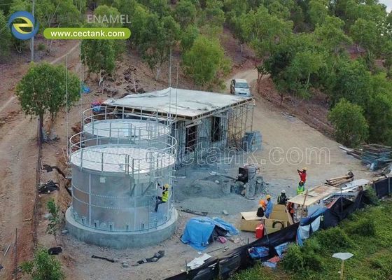 Convient à vos besoins individuels avec des réservoirs de stockage d'eau en acier galvanisé