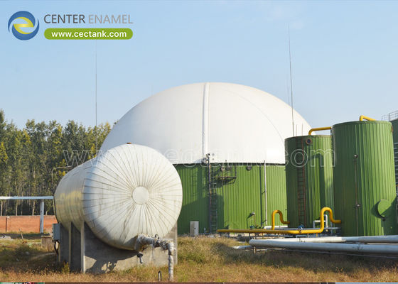 La solution de stockage premium pour le stockage de biogaz     réservoir de stockage de biogaz par l'émail central