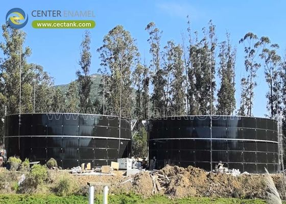 Réservoir à boulons en émail anti-corrosion pour l'agriculture