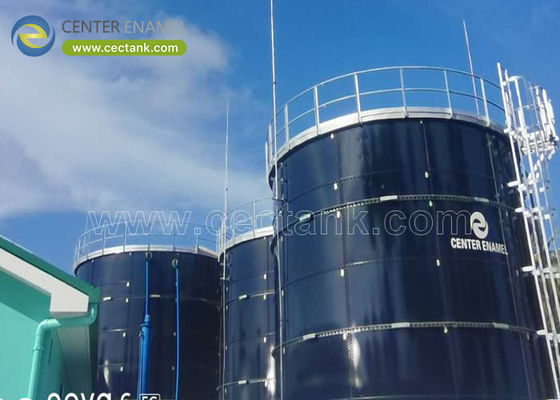 réservoir de stockage de boues et d'eaux usées pour les installations de traitement des eaux usées