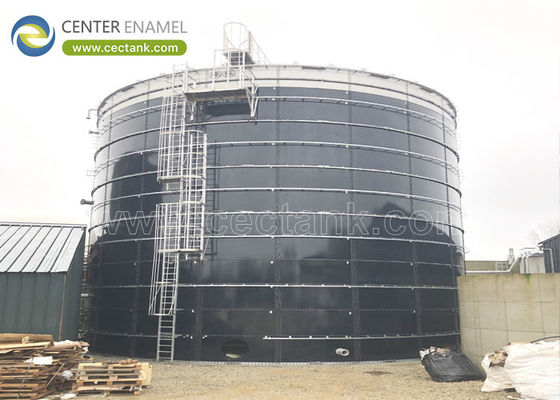 réservoirs de stockage de lixiviation municipale en acier boulonné personnalisés avec certifications NSF61 et ISO/EN 28765: assurer une gestion sûre et durable des eaux usées