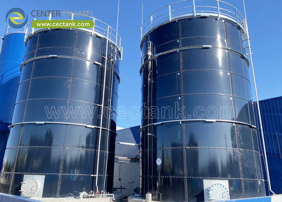 Les réservoirs de stockage de liquéfaction en acier revêtus de verre et revêtus d'usine sont conformes aux normes AWWA: le choix supérieur pour les conteneurs de liquéfaction