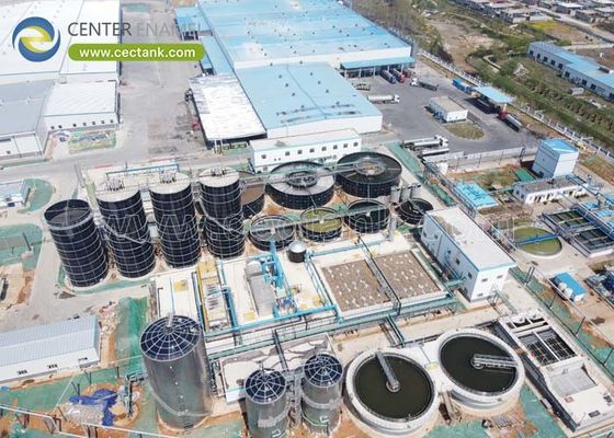 Les réservoirs de stockage des eaux usées en acier boulonné pour les usines de traitement des eaux usées: la solution idéale pour une gestion efficace des eaux usées