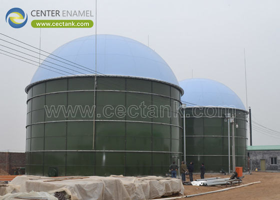 Réservoir de digestion anaérobie en acier boulonné pour la production de biogaz: efficace, durable et durable