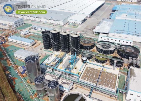 Réservoirs de stockage des eaux usées en acier boulonné: la norme technique pour les projets modernes de traitement des eaux usées
