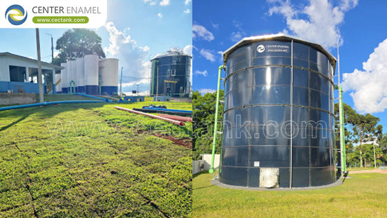 Réservoirs de stockage d'eau de protection incendie GFS par émail central