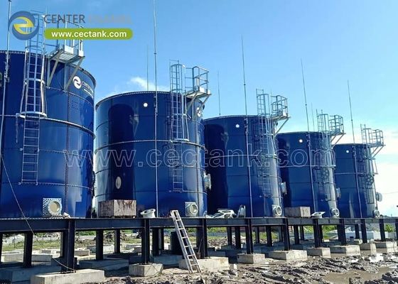 réservoirs de stockage de déchets liquéfiés GLS pour les décharges et les projets de traitement des eaux usées