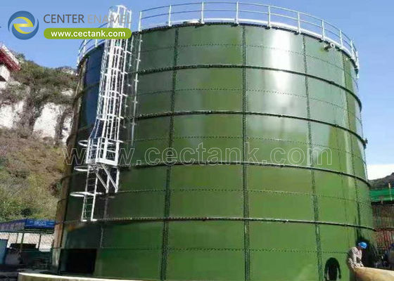 Temps de construction court Les réservoirs de stockage d'eau agricoles et agricoles enduits de verre: une solution rapide et fiable pour les opérations d'irrigation et d'agriculture
