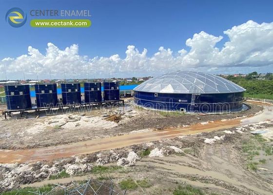 Center Enamel fournit des réservoirs en acier boulonné pour les clients mondiaux: une solution de premier plan pour divers besoins de stockage
