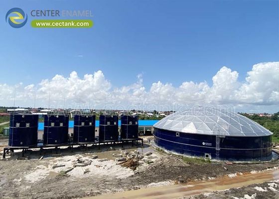 Réservoirs d'eau en verre fusionné avec acier pour le stockage des eaux usées municipales: la solution idéale pour une gestion durable des eaux usées
